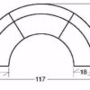 F281 BQ58 MEBANE BANQUETTE