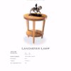 701-1-W LANCASTER LAMP